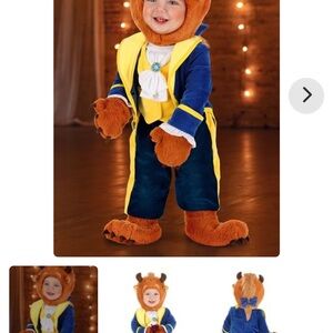 Kids Beast Costume - Blue and Yellow